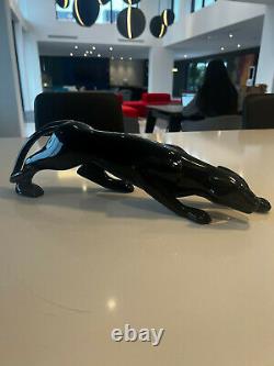 Modern Art Polyresin Black Panther Cat Statue Sculpture By François Pompon