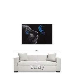 Mystical Cat / Canvas Prints Painting Poster Wall Home Decor