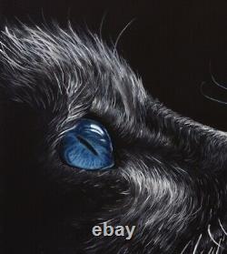 Mystical Cat / Canvas Prints Painting Poster Wall Home Decor