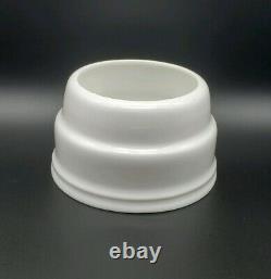 NEW Guy Degrenne White Salam Sugar Bowl & Steel Dome Porcelain Chic Retro