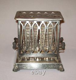 Old Antique Vtg Ca 1914 Art Deco Westinghouse Electric Toaster Works Great Nice