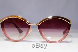 PRADA Womens Designer Sunglasses Gold Cat Eye SS19 ART DECO SPR 07U 967094 23433