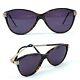 Purple Amazing Sunglasses Vintage Cat Eye Italy 70s Art Deco Colored Barad Y Nos