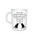 Personalised Cat Name(s), Dear Cat Mum, Thank You Message Mug Gift, Size 11oz
