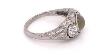 Platinum Art Deco 1 00ct Cat S Chrysoberyl U0026 1 05tcw Diamond Ring