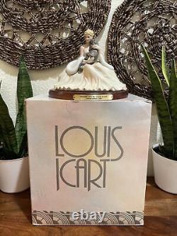 Rare Louis Icart Figurine 1935 ENIGME Limited Edition Art Deco Fine Porcelain