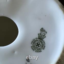 Royal Doulton HN999D Persian Cat Figurine Black White Glossy England 1921-1945