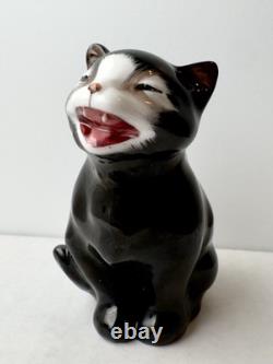 Royal Doulton K-12 Lucky Cat Figurine, Bone China, Made in England