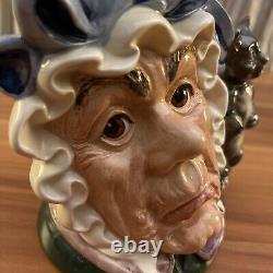 Royal Doulton Large Character Jug D6842 The Cook & The Cheshire Cat 6860 RD