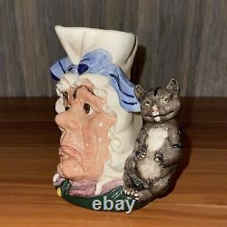 Royal Doulton Large Character Jug D6842 The Cook & The Cheshire Cat 6860 RD