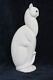 Royal Haeger Egyptian Winking White Cat 616 Figurine Art Deco 3795b