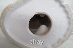 Royal Haeger Egyptian Winking White Cat 616 Figurine Art Deco 3795B