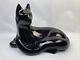 Royal Haeger Pottery Reclining Cat Figure #6063 1992 Excellent Condition