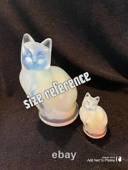 Sabino Glass, Large 4 Cat Figurine, Perfect Condition, French Glass Art