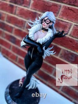Sexy Black Cat 3D Printing Unpainted Figure Model GK Blank Kit New In Stock