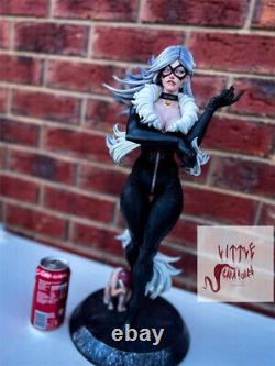 Sexy Black Cat 3D Printing Unpainted Figure Model GK Blank Kit New In Stock