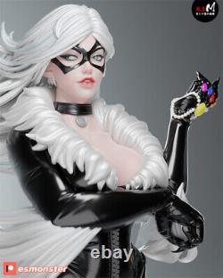Sexy Black Cat 3D Printing Unpainted Figure Model GK Blank Kit New In Stock