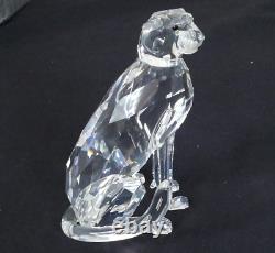 Swarovski Crystal Cheetah Cat 1994 African Wildlife Theme Mint In Box