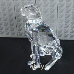 Swarovski Crystal Cheetah Cat 1994 African Wildlife Theme Mint In Box