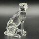 Swarovski Silver Crystal Cheetah Figurine 7610nr000001 1994 With Box Retired