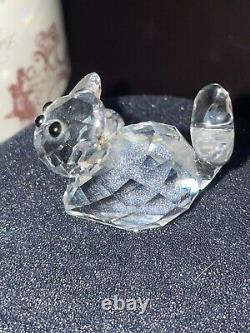 Swarovski Swan Signed Crystal The Lovlots Pioneers LIL Of Bling Cat