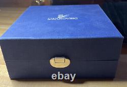Swarovski Symbols The Cat #298478 Crystal Figurine 4 3/4 Original Box Free Ship