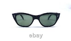True Vintage Sunglasses Cat Eye Original Paris Green Shades M Morel