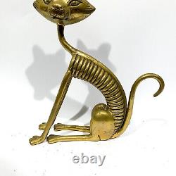 Unique Cat Statue, gift for cat lovers, Miniature Cat, Valentines day Gift