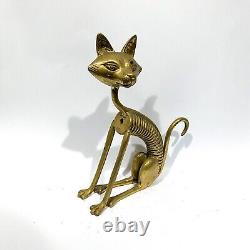 Unique Cat Statue, gift for cat lovers, Miniature Cat, Valentines day Gift