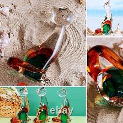 Unique Handcrafted Cat Glass Figurine Lovely Animal Collectible for Gifting