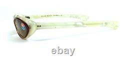 Unique Vintage Cat Eye Art Deco Sunglasses 1950's New Old Stock White Hand Made