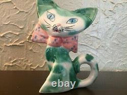 VINTAGE CALIFORNIA POTTERY CATS by Anthony Freeman Mcfarlin