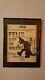 Very Rare Felix The Cat Framed 1923 Sheet Music Felix Keeps On Walking