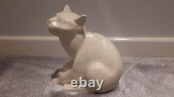 Very Rare Orchies Cat French Art Deco Craquele 1930