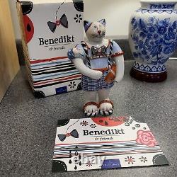 Villeroy &Boch Benedikt Family TOMCAT Cat Porcelain Figurine withBox