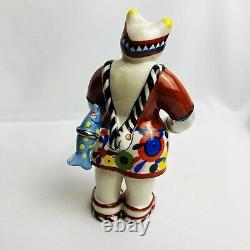 Villeroy & Boch Whimsical Cat Figurine Vintage Tomcat Signed Rosemary Benedikt