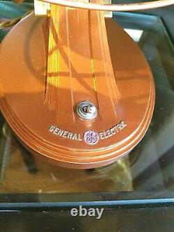 Vintage 1930's GE Cat. 55X164B Electric Fan, Art Deco, Copper Color, Refurbished