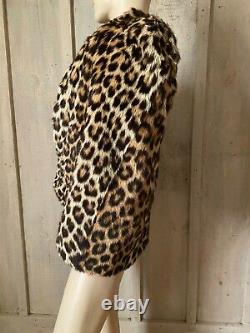 Vintage 40s Geoffroys Cat Fur Cape Stole Leopard Look not Lippi or Lynx OSFM