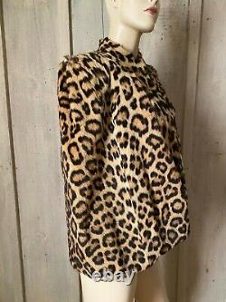 Vintage 40s Geoffroys Cat Fur Cape Stole Leopard Look not Lippi or Lynx OSFM