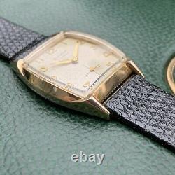 Vintage Bulova Cat Ear Lugs Circa 1959 Men's Art Deco Watch Cal. 11AF