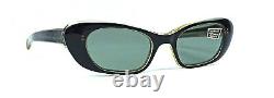 Vintage Cat Eye Art Deco Sunglasses Sport 1950's/1960's Outdoor Unused Medium