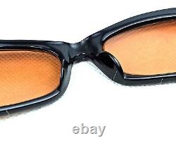 Vintage Cat Eye Sunglasses 1950's Art Deco Squared Unisex Mint Purple Small Nos