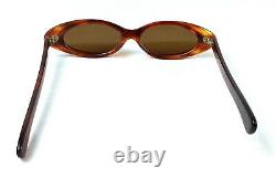 Vintage Cat Eye Sunglasses Oval Frog Eye Art Deco 1950's Unused Unisex Very Rare