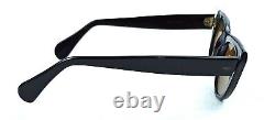 Vintage Cat Eye Sunglasses Panto Thick Acetate Jdos Lor Italy 1950's Art Deco