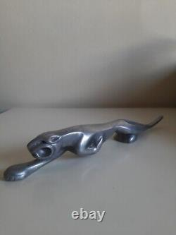 Vintage DP Carter Pontefract Sculpture Juguar Aluminium Engraved 1951 Rare
