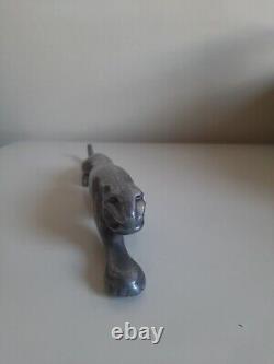 Vintage DP Carter Pontefract Sculpture Juguar Aluminium Engraved 1951 Rare