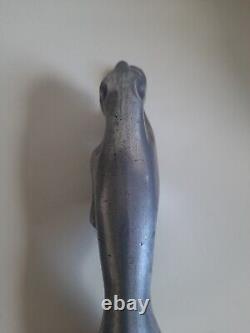 Vintage DP Carter Pontefract Sculpture Juguar Aluminium Engraved 1951 Rare