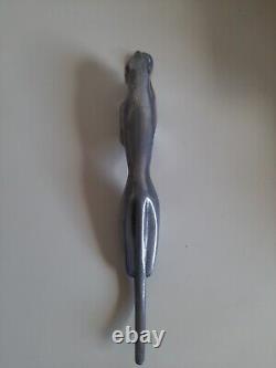 Vintage DP Carter Pontefract Sculpture Juguar Aluminium Engraved 1951 Rare