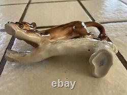 Vintage Goebel Mountain Lion Wild Cat Porcelain Ceramic Figurine West Germany