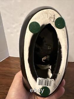 Vintage Haeger Ceramic Black Cat Sculpture 8